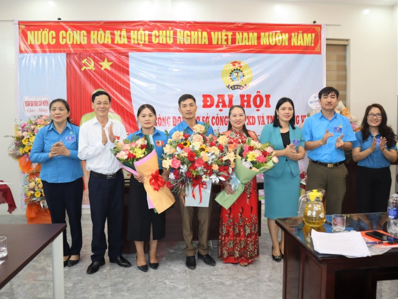 Can Lộc: Đại hội điểm Công đoàn cơ sở Khối doanh nghiệp, nhiệm kỳ 2023 - 2028 